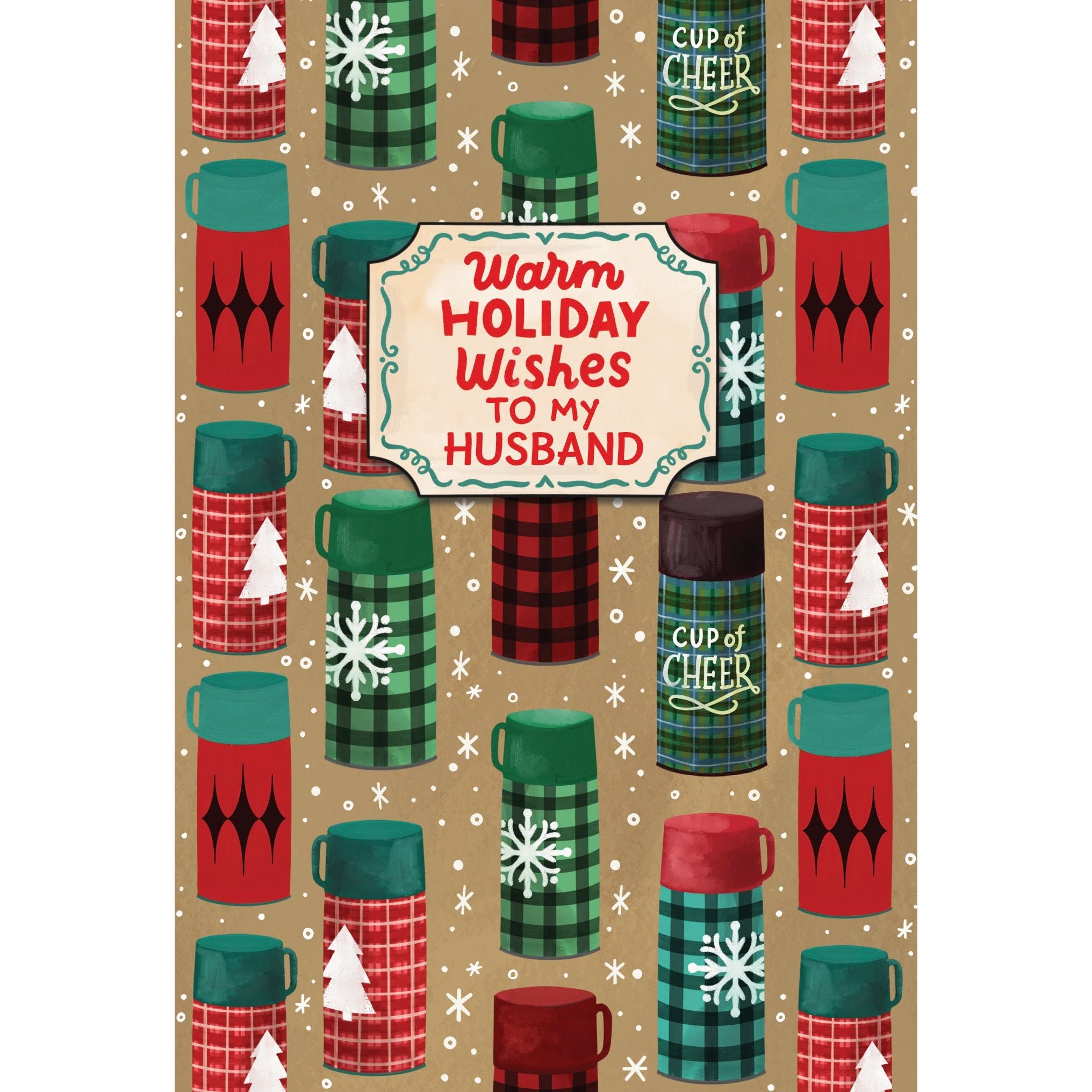 Christmas Thermos Christmas Card Husband